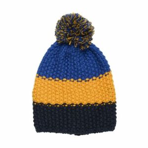 Fiú téli sapka COLOR KIDS Hat - Colorblock, zinnia kép