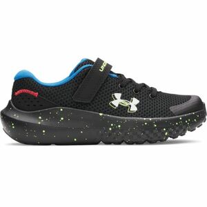 Fiú sportcipő (edzés) UNDER ARMOUR UA BPS Surge 4 AC K black high vis yellow white kép