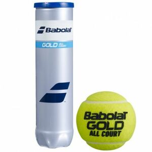 Teniszlabda 4 db BABOLAT GOLD ALL COURT X4 kép