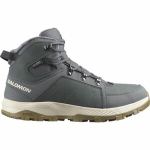 Férfi téli bokacsizma SALOMON Outchill TS WP M turbulence rainy day dark navy kép