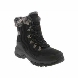 Női magas téli csizma SKECHERS Trego Stormie WP W black black kép
