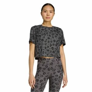 Rövid ujjú női póló ADIDAS WE T-SHIRT AOP GREY FIVE PRINT kép