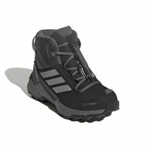Junior téli bokacsizma ADIDAS Terrex AX4R CW+ Jr core black matte silver grey six kép