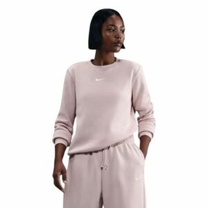 Hőszigetelt női pulóver NIKE W NSW PHNX FLC STD CREW SILT RED SAIL kép