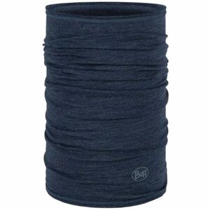 Többfunkciós sál BUFF MERINO LIGHTWEIGHT SOLID SOLID NIGHT BLUE kép