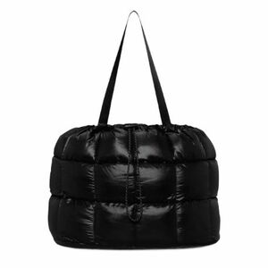 Női válltáska NIKE Puffle Tote Bag 2.0 black iron grey black kép