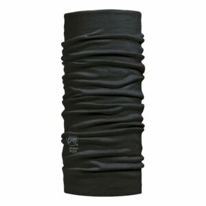 Többfunkciós sál BUFF MERINO LIGHTWEIGHT SOLID BLACK kép