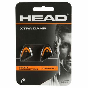 Head Rezgéscsillapító teniszütőhöz XTRA DAMP, fekete, narancssárga kép