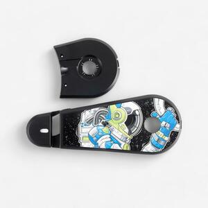 Btwin Láncvédő 16" Astronaut, fekete kép