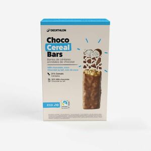 Decathlon Müzliszelet, kókuszos, csokoládéval bevont, 10 db kép