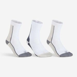 Decathlon Felnőtt sportzokni, magas szárú, 3 pár - RS500 kép