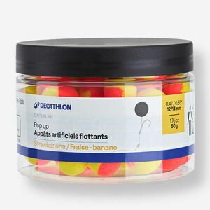 Caperlan Lebegő pop-up bojli, 12-14 mm, Strawbanana kép