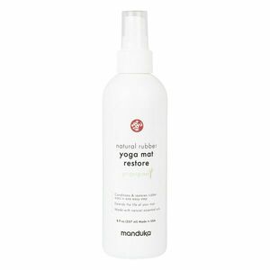 Jógaszőnyeg tisztító spray kaucsuk - RESTORE - Gingergrass - Manduka (227ml) kép