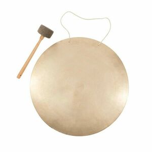 Bodhi Gong – kézzel készített réz gong filc ütővel – Ø 60 cm kép