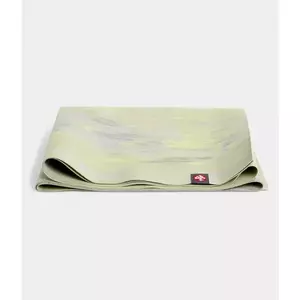 Manduka eKO Superlite Travel Yoga Mat 1.5mm – természetes gumi jógaszőnyeg - Limelight Marbled kép