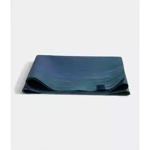 Manduka eKO Superlite Travel Yoga Mat 1.5mm – természetes gumi jógaszőnyeg - Blue Toad Marble kép