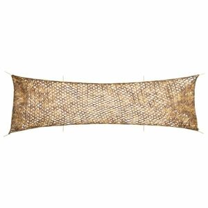 vidaXL homokszínű kamuflázsháló tárolózsákkal 753x199 cm kép