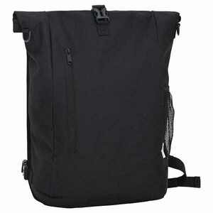 vidaXL Bicikli táska Fekete 31 x 13 x 58 cm Poliészter kép