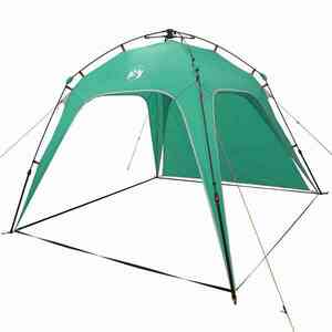 vidaXL Gyorskioldós azonnali sátor Tengeri Zöld 260 x 260 x 197 cm kép