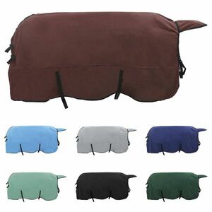 vidaXL Ló Takaró Teljes Sötét Barna Poliészter kép