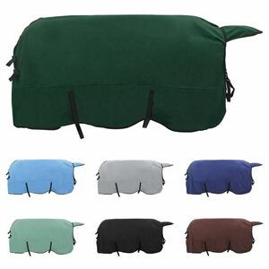 vidaXL Ló Takaró Teljes sötét zöld Poliészter kép