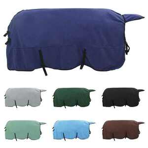 vidaXL Ló Takaró Sötétkék 125 cm Poliészter kép