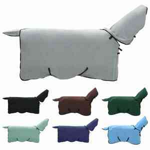 vidaXL Ló Takaró Teljes világos szürke és rózsaszín Poliészter kép