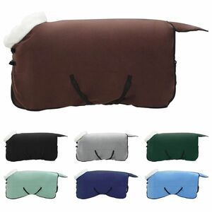 vidaXL Ló Takaró Teljes Sötét Barna 135 cm Polár fleece kép