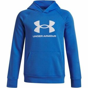 Under Armour RIVAL FLEECE BL HOODIE Fiú pulóver, kék, méret L kép