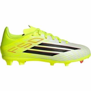 adidas F50 LEAGUE FG/MG J Gyerek futballcipő, sárga, méret 36 2/3 kép