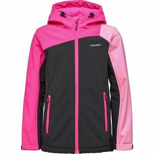 Lewro LYNGBY Lány softshell dzseki, rózsaszín, méret 140-146 kép