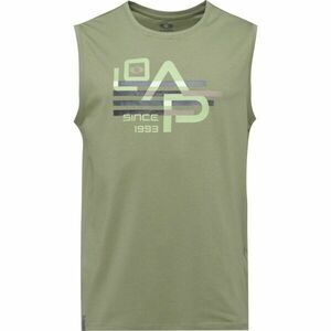 LOAP ALZEK Férfi ujjatlan póló, khaki, méret kép