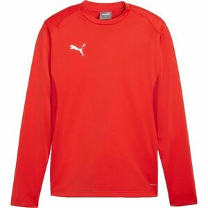 Puma TEAMGOAL TRAINING SWEAT Férfi sportpulóver, piros, méret kép