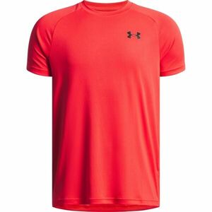 Under Armour UA TECH 2.0 SS Fiú póló sportoláshoz, piros, méret L kép