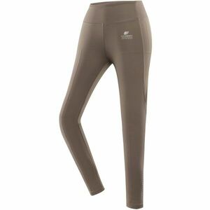 ALPINE PRO MARDA Női sport leggings, barna, méret kép