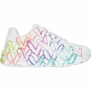 Skechers UNO LITE Lány szabadidőcipő, fehér, méret kép