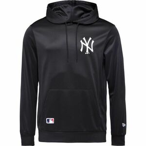 New Era NEW YORK YANKEES MLB ESSENTIALS HOODIE Férfi pulóver, fekete, méret kép