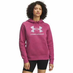 Under Armour RIVAL FLEECE SHIMMER Női pulóver, piros, méret S kép