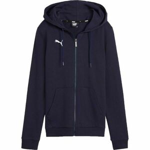 Puma TEAMGOAL CASUALS HOODED JACKET W Női pulóver, sötétkék, méret kép