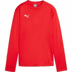 Puma TEAMGOAL TRAINING SWEAT W Női sportpulóver, piros, méret kép
