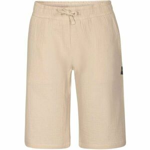 NAX INEBO Gyerek pamut rövidnadrág, bézs, méret 152-158 kép