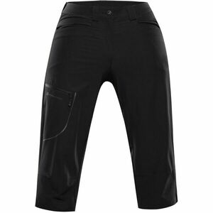 ALPINE PRO WEDERA 2 Női háromnegyedes nadrág, fekete, méret kép