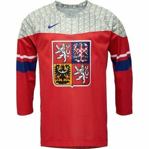 Nike MEN'S IIHF REPLICA CZECH REPUBLIC Férfi jégkorong mez, piros, méret kép