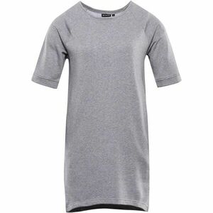 ALPINE PRO MOLEDA Női pamut ruha, szürke, méret kép