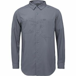 Columbia SILVER RIDGE UTILITY LITE PLAID LS Férfi ing, sötétszürke, méret kép
