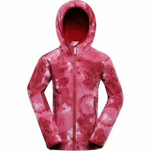 ALPINE PRO HOORO Gyerek softshell dzseki, rózsaszín, méret 164-170 kép