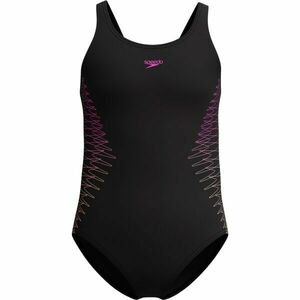 Speedo PLCMT MUSCLEBACK Lány egyrészes fürdőruha, fekete, méret 15-16Y kép