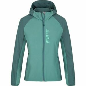 KILPI BALANS Női softshell kabát futáshoz, sötétzöld, méret kép