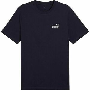 Puma ESSENTIALS SMALL NO. 1 LOGO TEE Férfi póló, sötétkék, méret XXXL kép