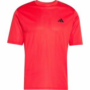 adidas WORKOUT ESSENTIALS BASE T-SHIRT Férfi sportpóló, piros, méret kép